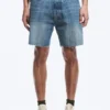 Pantalones cortos vaqueros holgados hasta la mitad del muslo Space – Azul Radio – Azul medio Pantalones cortos vaqueros holgados hasta la mitad del muslo Space – Azul Radio – Azul medio