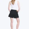 Pantalones cortos vaqueros mini de talle bajo con efecto desgastado Duchess – Lavado negro – Negro Pantalones cortos vaqueros mini de talle bajo con efecto desgastado Duchess – Lavado negro – Negro
