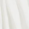 Pantalones de algodón de corte globo – Blanco Pantalones de algodón de corte globo – Blanco