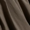 Pantalones de algodón de corte globo – Gris topo oscuro Pantalones de algodón de corte globo – Gris topo oscuro