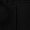 Pantalones de chándal acampanados con pinzas y cintura media – Negro Pantalones de chándal acampanados con pinzas y cintura media – Negro
