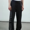 Pantalones de chándal bordados Mechatok – Negro Pantalones de chándal bordados Mechatok – Negro