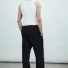 Pantalones de chándal bordados Mechatok – Negro Pantalones de chándal bordados Mechatok – Negro