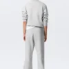 Pantalones de chándal clásicos – Gris jaspeado Pantalones de chándal clásicos – Gris jaspeado