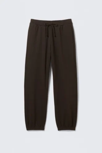 Pantalones de chándal clásicos – Marrón oscuro