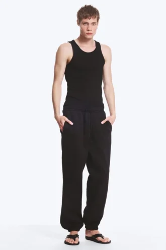 Pantalones de chándal clásicos – Negro