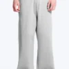 Pantalones de chándal de corte holgado – Gris claro Pantalones de chándal de corte holgado – Gris claro