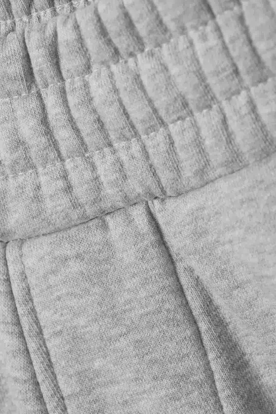 Pantalones de chándal de corte holgado – Gris claro Pantalones de chándal de corte holgado – Gris claro