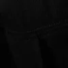 Pantalones de chándal de felpa de talle bajo – Negro Pantalones de chándal de felpa de talle bajo – Negro