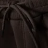 Pantalones de chándal de neopreno lavado – Marrón oscuro lavado Pantalones de chándal de neopreno lavado – Marrón oscuro lavado