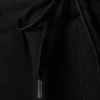 Pantalones de chándal de neopreno lavado – Negro Pantalones de chándal de neopreno lavado – Negro