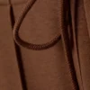 Pantalones de chándal de talle bajo, holgados y de pierna ancha – Marrón Pantalones de chándal de talle bajo, holgados y de pierna ancha – Marrón
