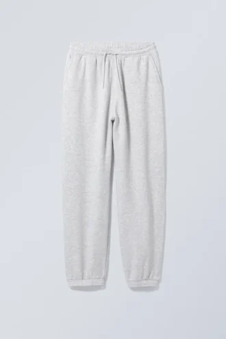 Pantalones de chándal estándar – Gris claro