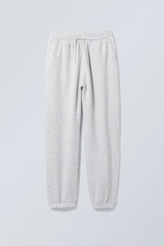 Pantalones de chándal estándar – Gris claro Pantalones de chándal estándar – Gris claro