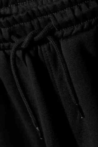 Pantalones de chándal estándar – Negro