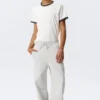 Pantalones de chándal holgados Astro de rizo – Gris claro empolvado Pantalones de chándal holgados Astro de rizo – Gris claro empolvado