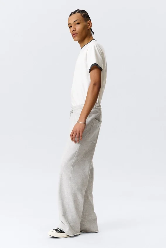 Pantalones de chándal holgados Astro de rizo – Gris claro empolvado Pantalones de chándal holgados Astro de rizo – Gris claro empolvado