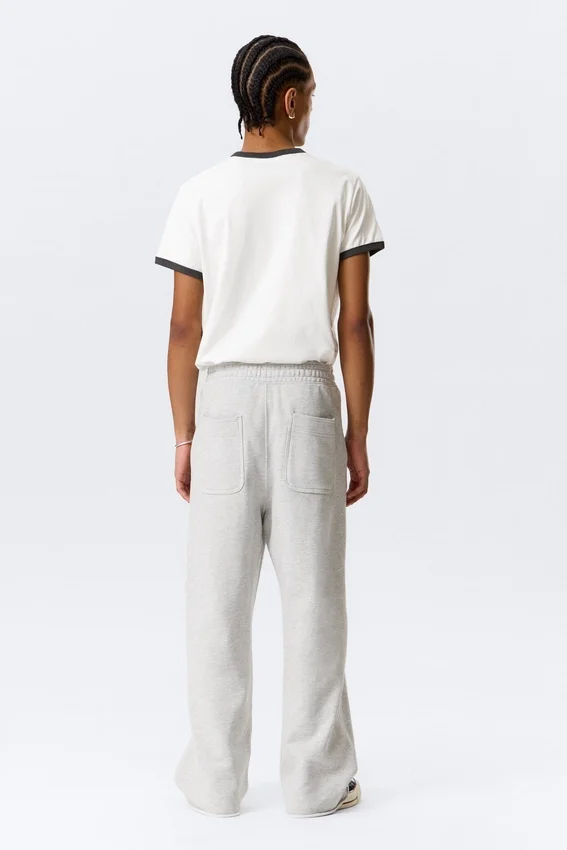 Pantalones de chándal holgados Astro de rizo – Gris claro empolvado Pantalones de chándal holgados Astro de rizo – Gris claro empolvado