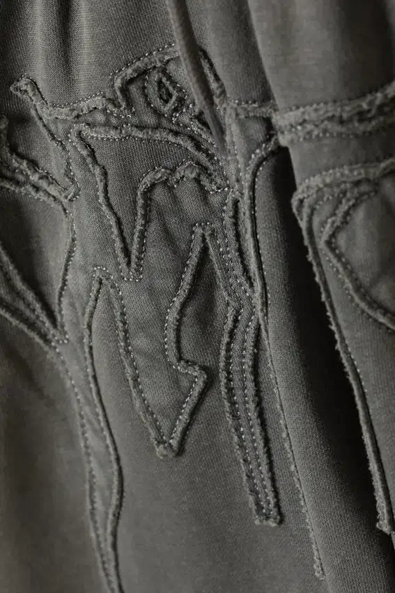Pantalones de chándal holgados con estampados Astro – Destiny Dark Grey Pantalones de chándal holgados con estampados Astro – Destiny Dark Grey
