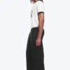 Pantalones de chándal holgados con pliegue delantero – Negro lavado Pantalones de chándal holgados con pliegue delantero – Negro lavado