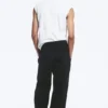 Pantalones de chándal holgados de neopreno – Negro Pantalones de chándal holgados de neopreno – Negro
