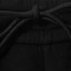 Pantalones de chándal holgados de neopreno – Negro Pantalones de chándal holgados de neopreno – Negro