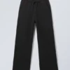 Pantalones de chándal holgados de rizo Astro – Negro Pantalones de chándal holgados de rizo Astro – Negro