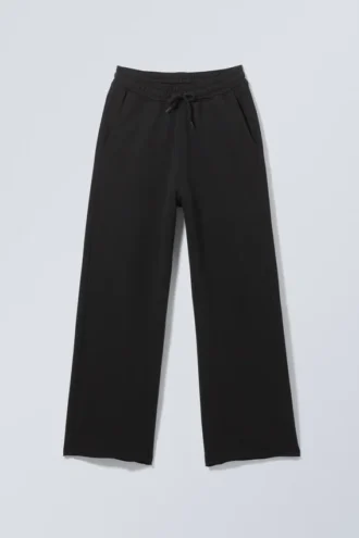 Pantalones de chándal holgados de rizo Astro – Negro Pantalones de chándal holgados de rizo Astro – Negro