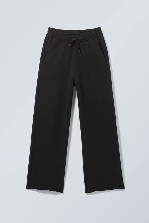 Pantalones de chándal holgados de rizo Astro – Negro Pantalones de chándal holgados de rizo Astro – Negro