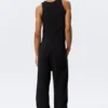 Pantalones de chándal holgados de rizo Astro – Negro Pantalones de chándal holgados de rizo Astro – Negro