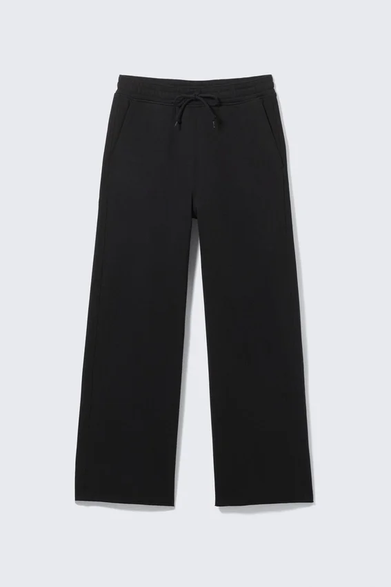 Pantalones de chándal holgados de rizo Astro – Negro Pantalones de chándal holgados de rizo Astro – Negro