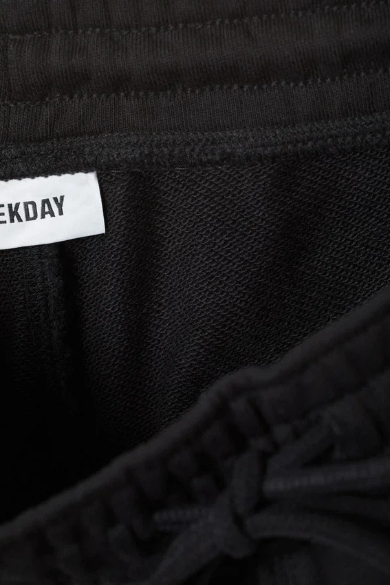 Pantalones de chándal holgados de rizo Astro – Negro Pantalones de chándal holgados de rizo Astro – Negro