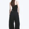 Pantalones de chándal holgados de tejido grueso – Azul oscuro Pantalones de chándal holgados de tejido grueso – Azul oscuro