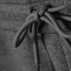 Pantalones de chándal holgados de tejido scuba – Gris oscuro jaspeado Pantalones de chándal holgados de tejido scuba – Gris oscuro jaspeado