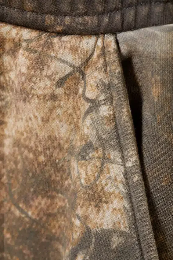 Pantalones de chándal holgados estampados – Caqui – Woodland Pantalones de chándal holgados estampados – Caqui – Woodland