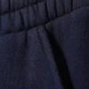 Pantalones de chándal holgados, largos y de tejido grueso – Azul oscuro Pantalones de chándal holgados, largos y de tejido grueso – Azul oscuro