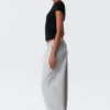 Pantalones de chándal holgados, largos y de tejido grueso – Gris jaspeado Pantalones de chándal holgados, largos y de tejido grueso – Gris jaspeado