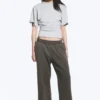 Pantalones de chándal holgados, largos y de tejido grueso – Gris oscuro lavado Pantalones de chándal holgados, largos y de tejido grueso – Gris oscuro lavado