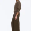 Pantalones de chándal holgados – Marrón oscuro Pantalones de chándal holgados – Marrón oscuro