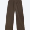 Pantalones de chándal holgados – Marrón oscuro Pantalones de chándal holgados – Marrón oscuro