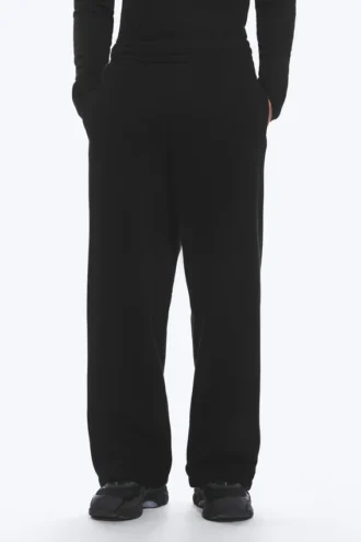 Pantalones de chándal holgados – Negro