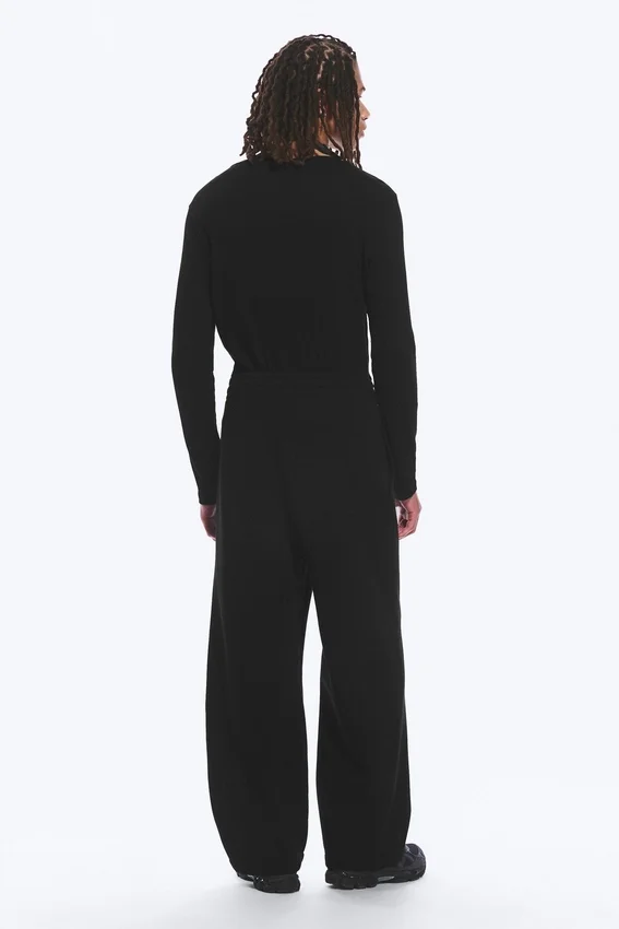 Pantalones de chándal holgados – Negro Pantalones de chándal holgados – Negro