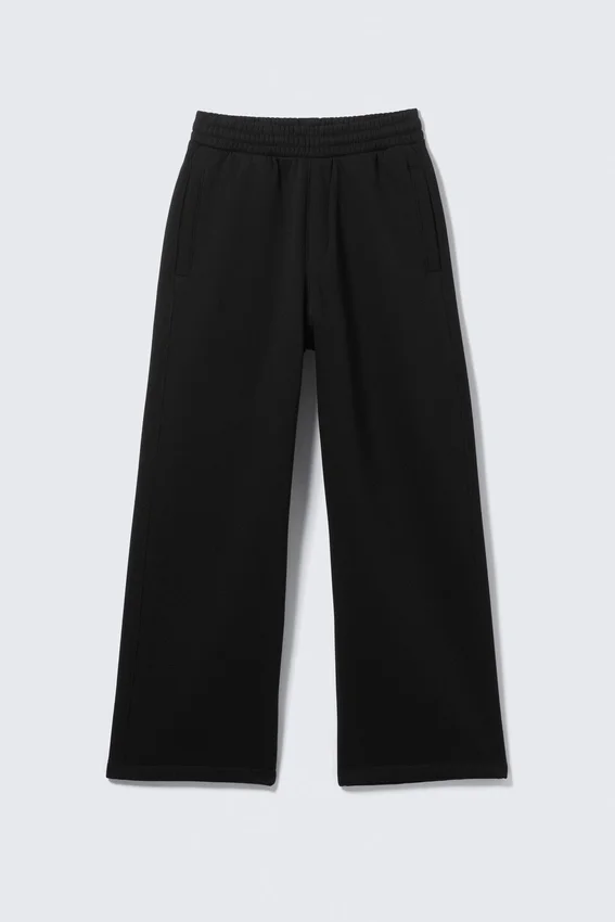 Pantalones de chándal holgados – Negro Pantalones de chándal holgados – Negro