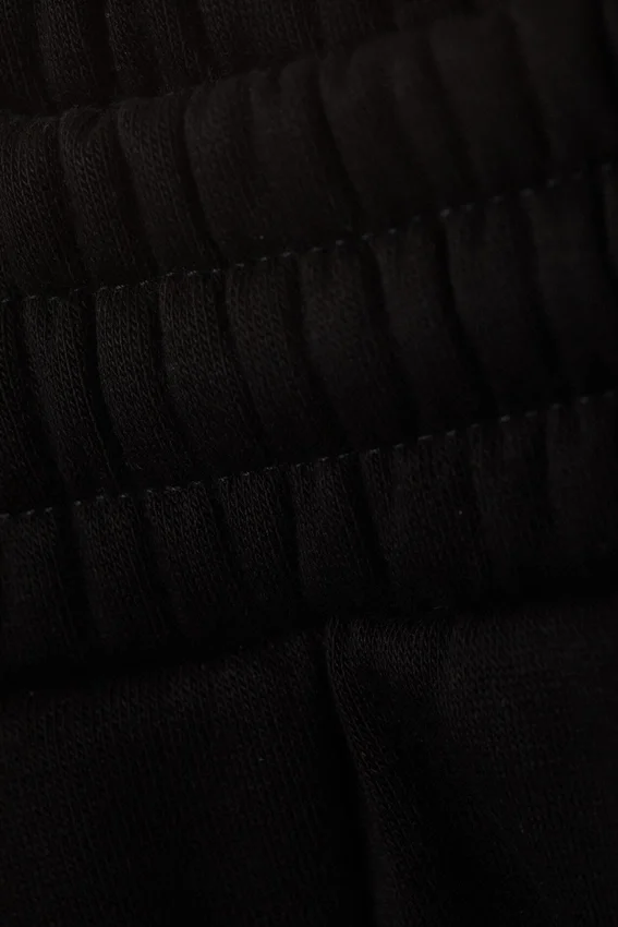 Pantalones de chándal holgados – Negro Pantalones de chándal holgados – Negro