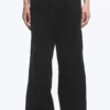 Pantalones de chándal rectos y holgados – Negro Pantalones de chándal rectos y holgados – Negro