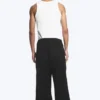 Pantalones de chándal rectos y holgados – Negro Pantalones de chándal rectos y holgados – Negro