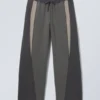 Pantalones de chándal Scott con bloques de color – Gris oscuro Pantalones de chándal Scott con bloques de color – Gris oscuro