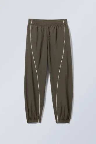 Pantalones de chándal Thomas – Verde caqui oscuro