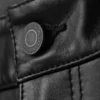 Pantalones de cuero de corte recto – Negro Pantalones de cuero de corte recto – Negro