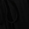 Pantalones de lyocell de pierna ancha sin cremallera – Negro Pantalones de lyocell de pierna ancha sin cremallera – Negro